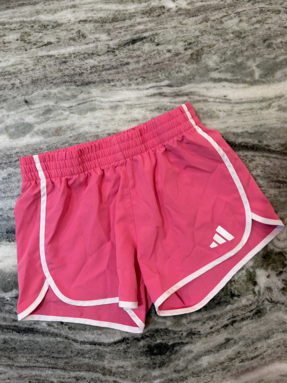 Adidas Girls' Pink Athletic Shorts
Youth Large